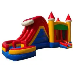 Red, Yellow & Blue Marble Helix Wet/Dry Combo